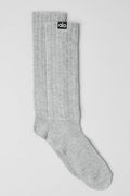 Unisex Scrunch Sock - Athletic Heather Grey
