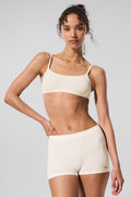 Sheer Glow Boyshort - Ivory