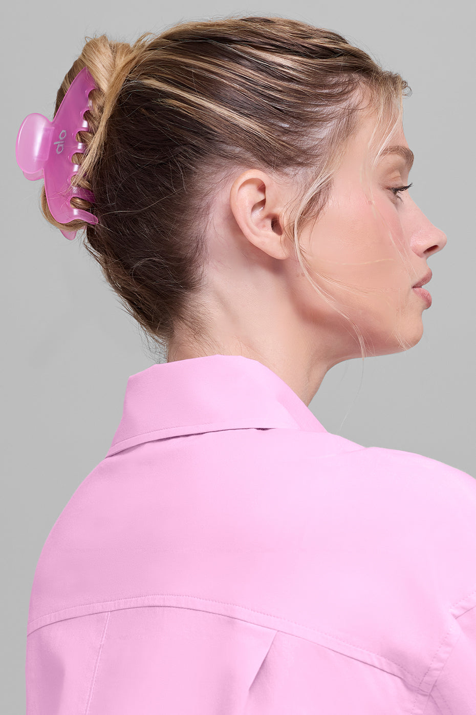 Effortless Claw Clip (2-Pack) - Candy Heart Pink/Bright Red