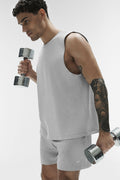 Conquer Muscle Tank - Athletic Heather Grey