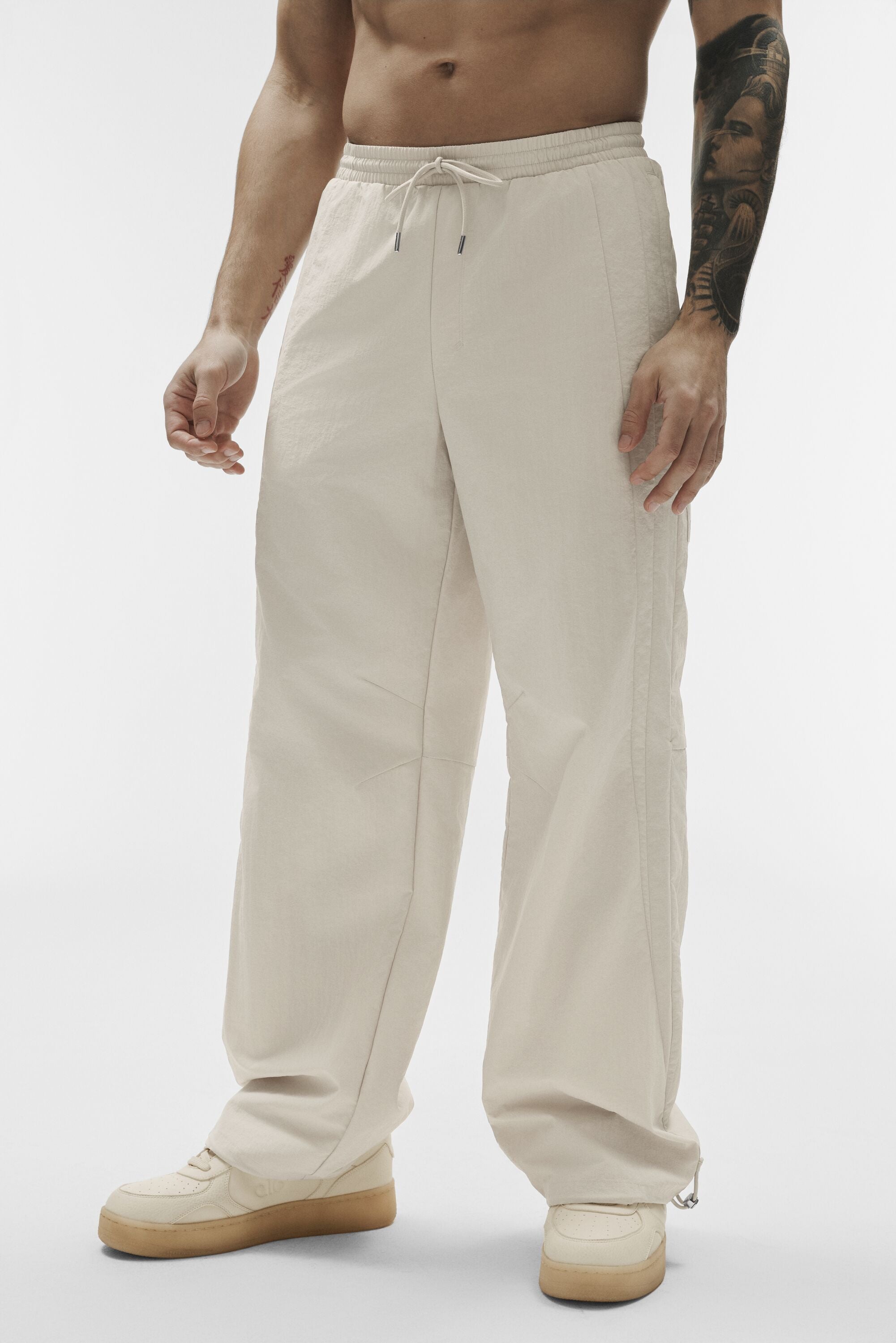 Takeaway Track Straight Leg Pant - Bone
