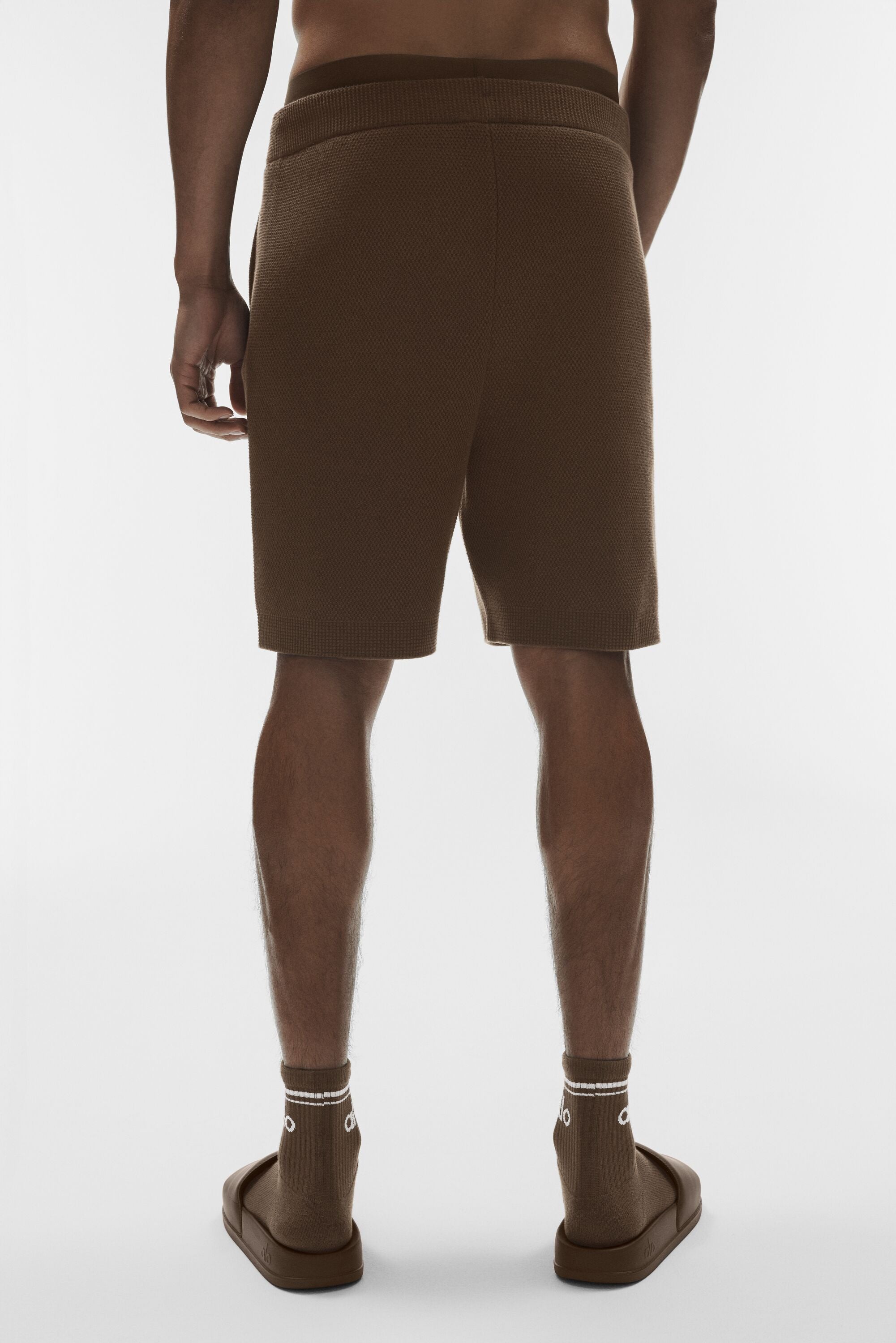 7" Sports Club Sweater Knit Short - Espresso