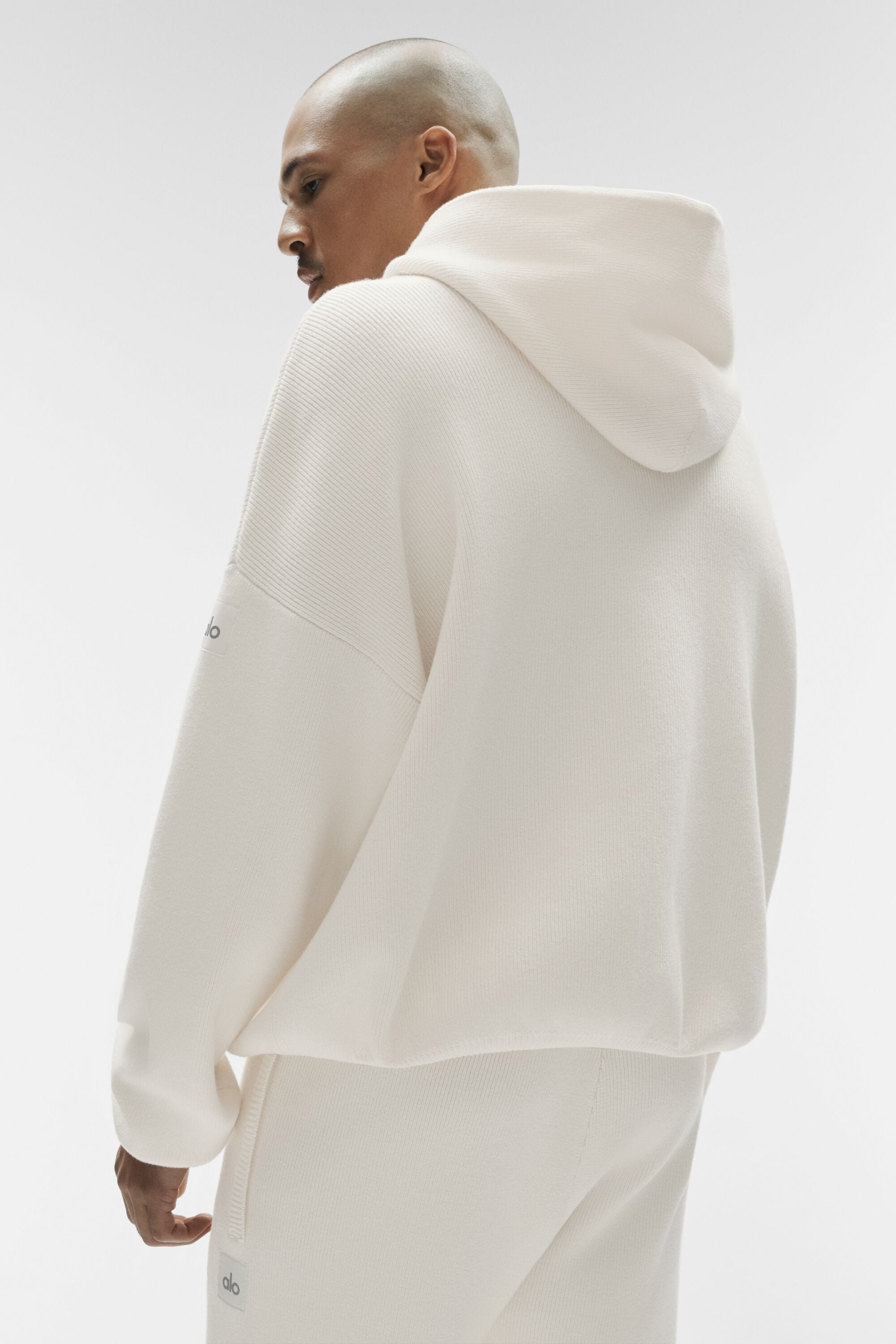 Scholar Hooded Sweater - Ivory