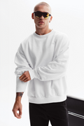 Accolade Crew Neck Pullover - White