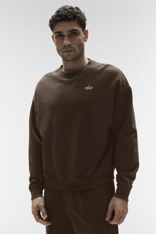 Accolade Crew Neck Pullover - Espresso