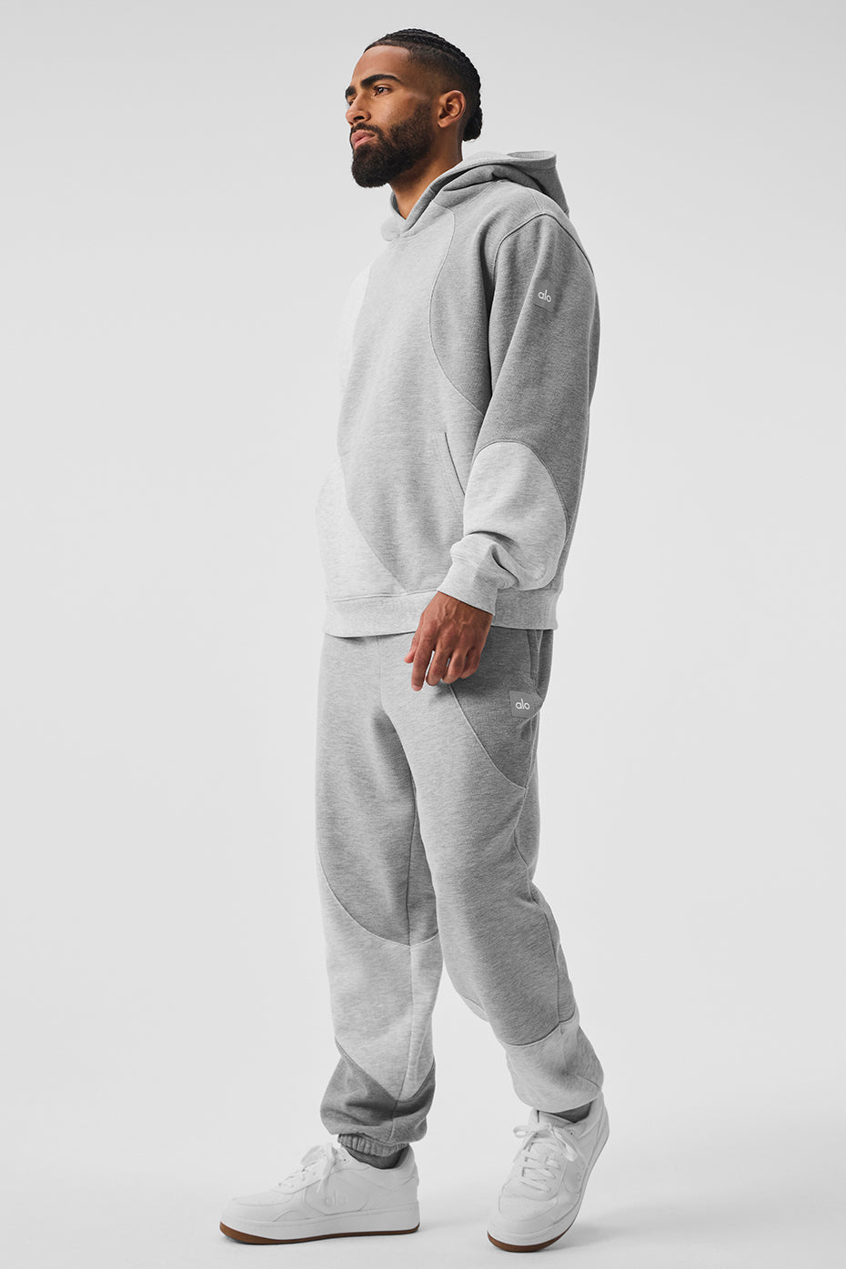 Make Waves Hoodie - Athletic Heather Grey Tonal