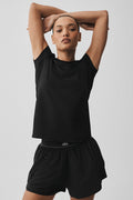 Alosoft Finesse Tee - Black