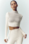 Airlift Winter Warm Mesh Ski Time Long Sleeve - Ivory