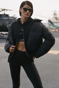 Gold Rush Puffer - Black