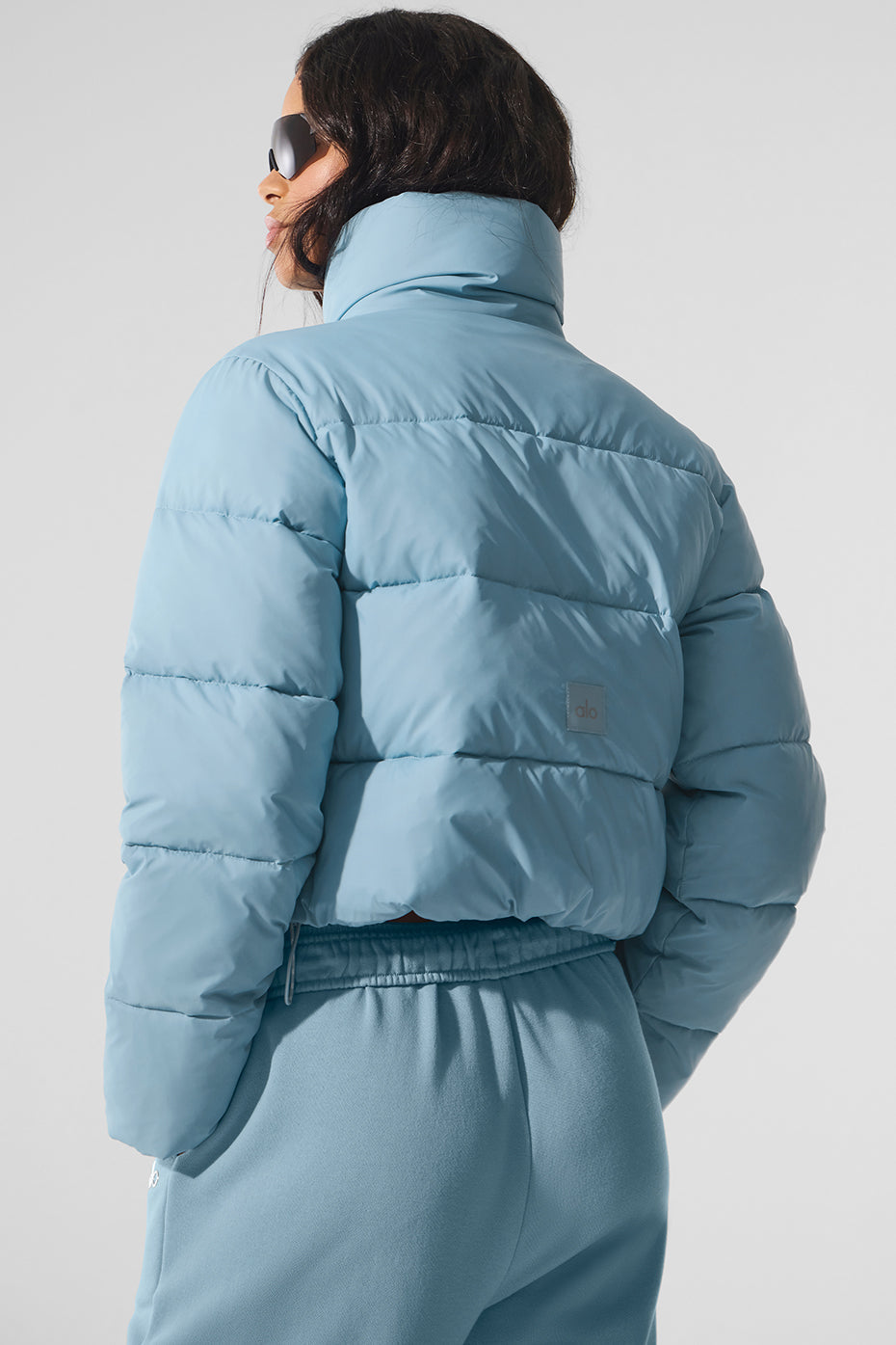 Gold Rush Puffer - Celestial Blue