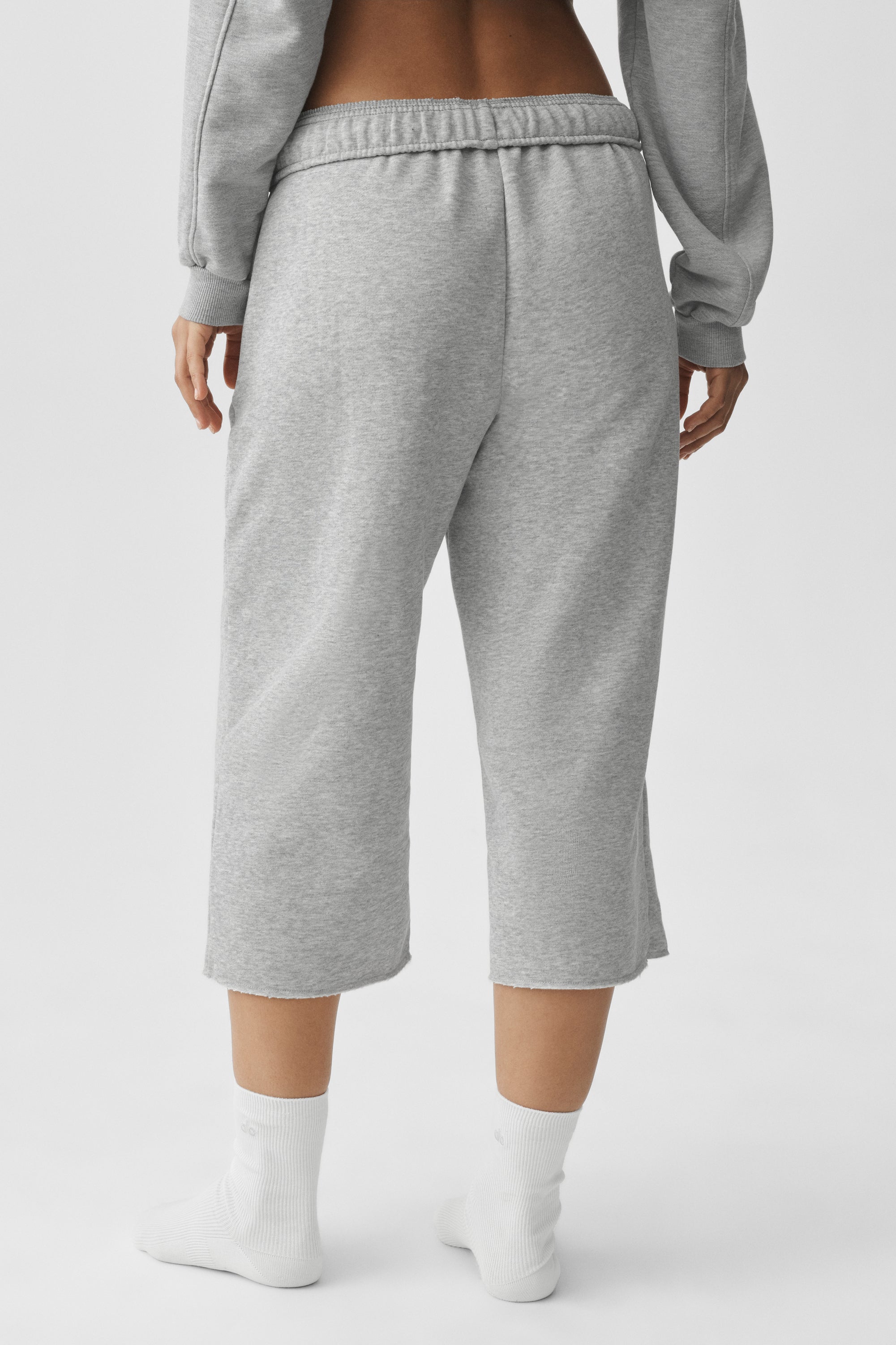 Accolade Cutoff Sweatpant - Athletic Heather Grey