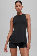 ALO Softsculpt Precision Full Length Bra Tank - Black